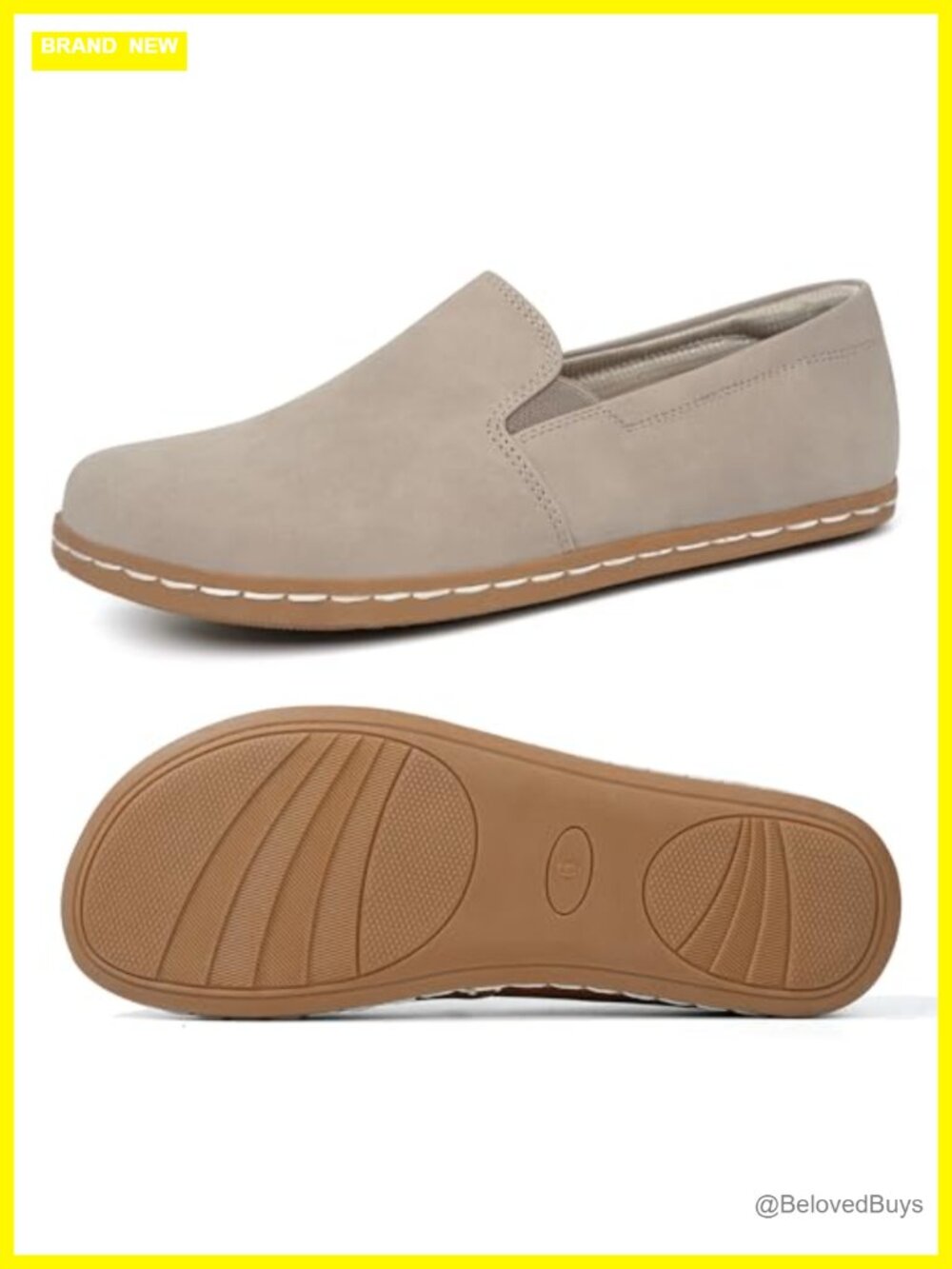 Barefoot Loafers Comfortable Walking Slip-On Shoes Lightweight